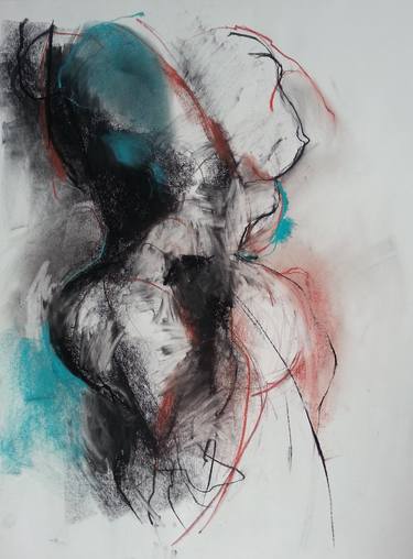 Print of Abstract Body Drawings by Badri Valian