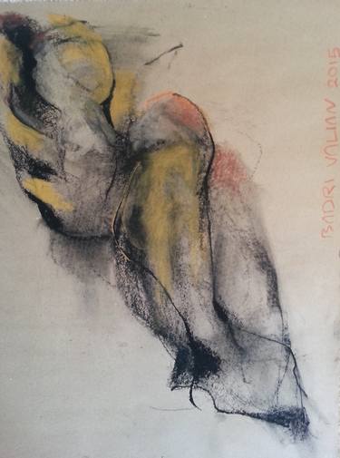 Print of Abstract Body Drawings by Badri Valian