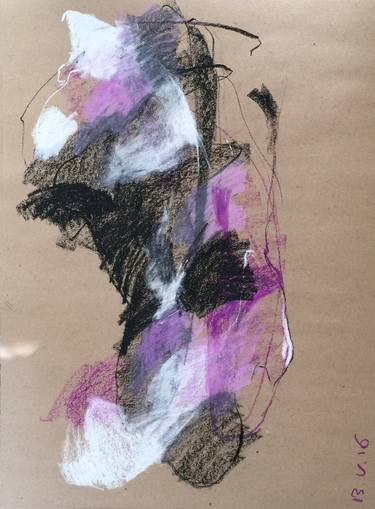 Original Figurative Body Drawings by Badri Valian