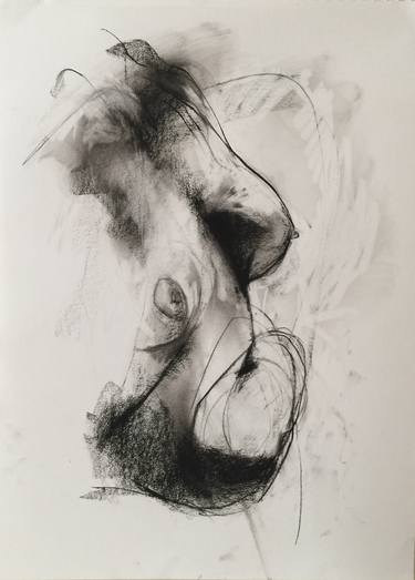 Original Abstract Body Drawings by Badri Valian