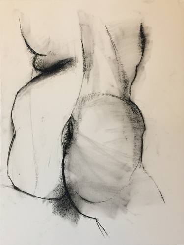 Original Abstract Body Drawings by Badri Valian