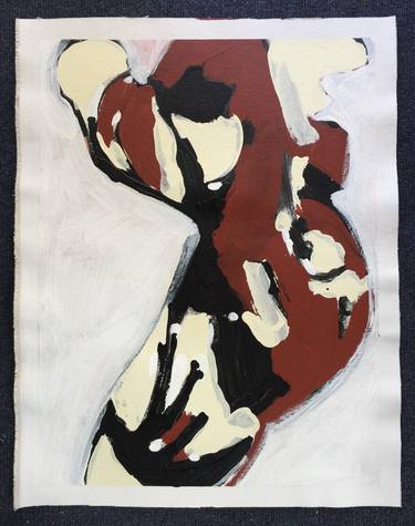 Original Abstract Body Paintings by Badri Valian