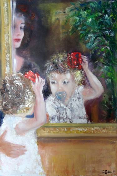 Print of Impressionism Family Paintings by Boris Deriy