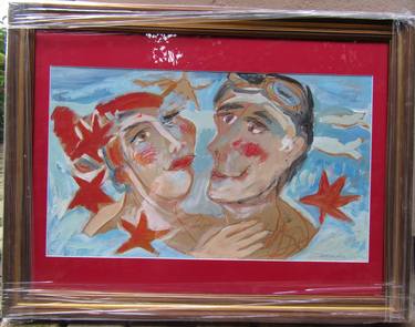 Original Love Painting by Tamara Miodragovic 