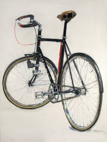 Original Contemporary Bicycle Painting by Taliah Lempert
