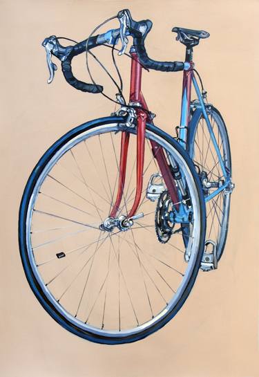 Print of Figurative Bicycle Paintings by Taliah Lempert