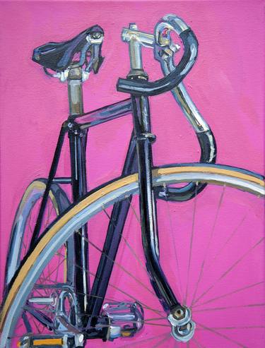 Print of Figurative Bicycle Paintings by Taliah Lempert