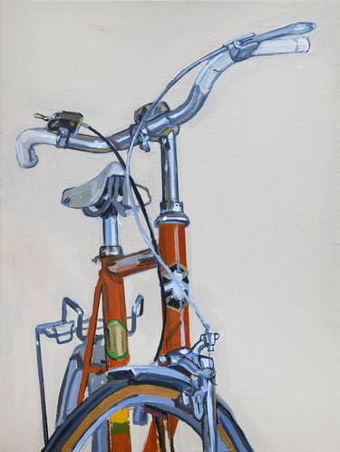 Print of Figurative Bicycle Paintings by Taliah Lempert