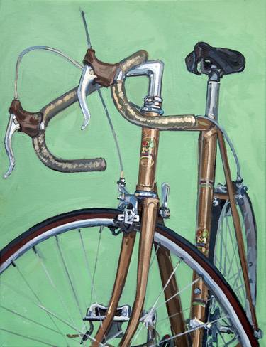 Print of Figurative Bicycle Paintings by Taliah Lempert