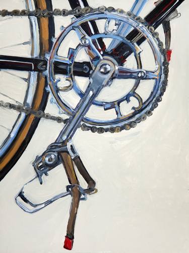Print of Fine Art Bicycle Paintings by Taliah Lempert