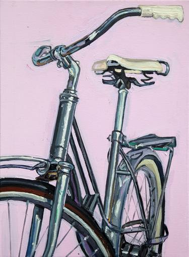 Print of Fine Art Bicycle Paintings by Taliah Lempert