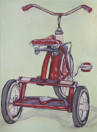 Print of Conceptual Bicycle Paintings by Taliah Lempert