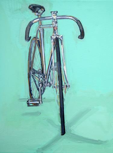 Original Bicycle Paintings by Taliah Lempert