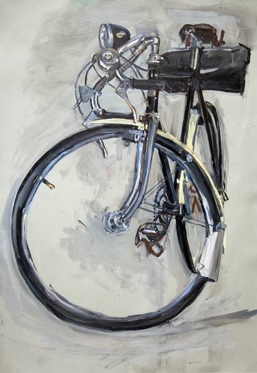 Print of Abstract Expressionism Bicycle Paintings by Taliah Lempert