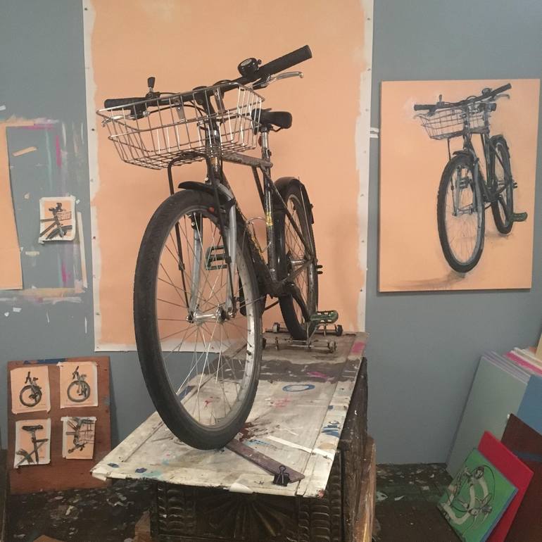 Original Abstract Expressionism Transportation Painting by Taliah Lempert