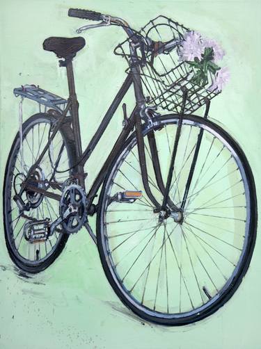 Print of Realism Bicycle Paintings by Taliah Lempert