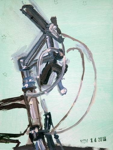 Print of Realism Bicycle Paintings by Taliah Lempert