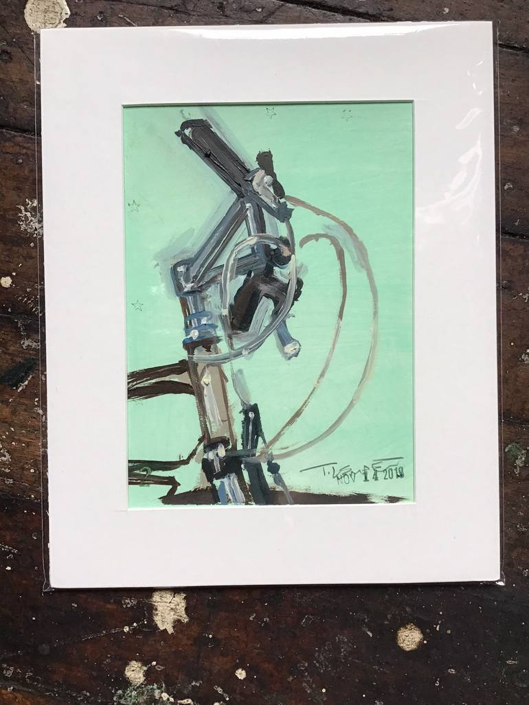 Original Expressionism Transportation Painting by Taliah Lempert