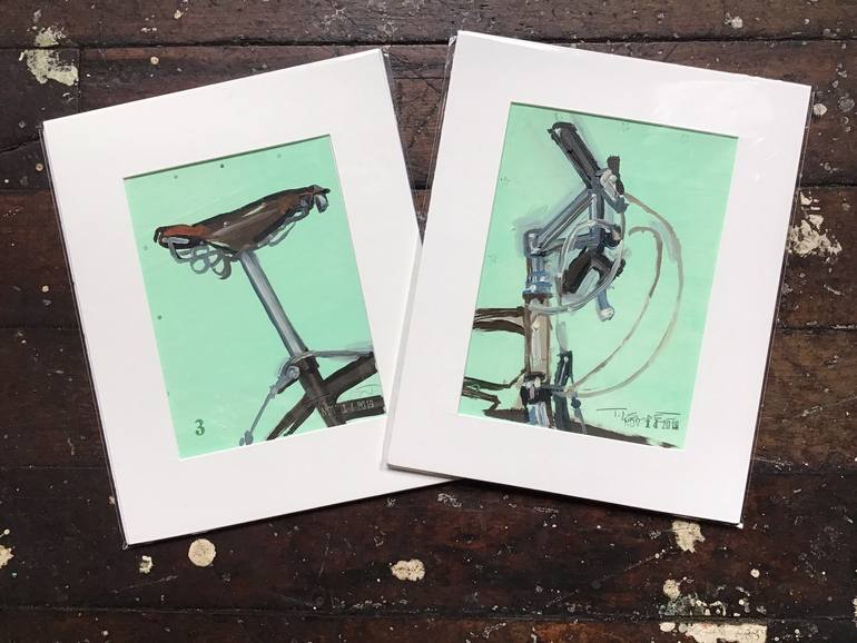 Original Expressionism Transportation Painting by Taliah Lempert
