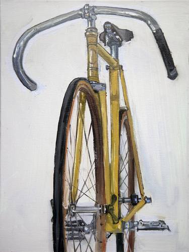 Original Fine Art Bicycle Paintings by Taliah Lempert