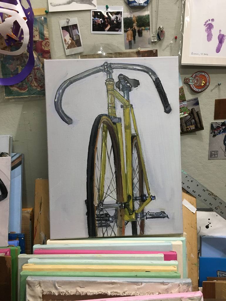 Original Expressionism Transportation Painting by Taliah Lempert