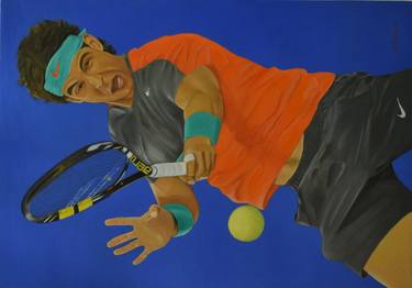 Original Photorealism Sport Paintings by nelson imperial