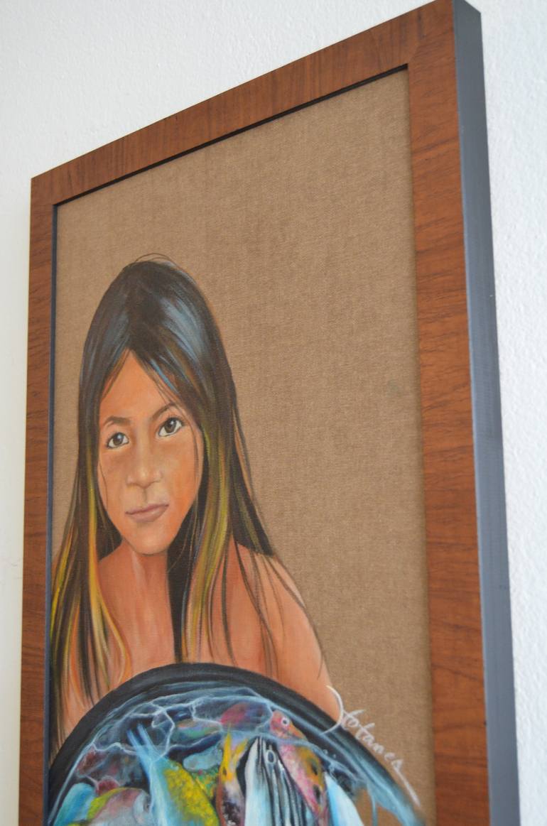 Original Conceptual Children Painting by Jv Totañes