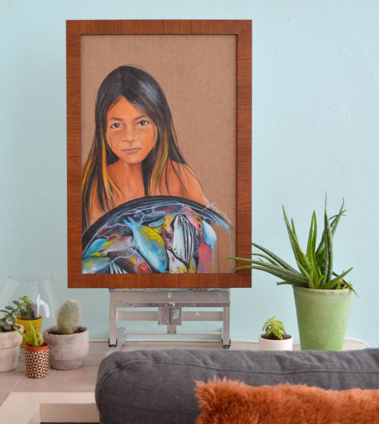 Original Conceptual Children Painting by Jv Totañes