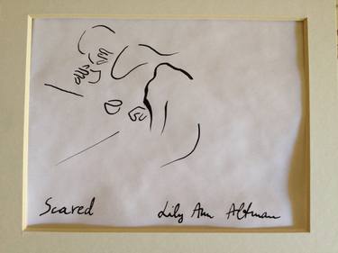 Original Calligraphy Drawing by Lily Ann Altman