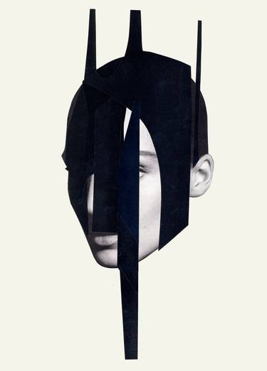 Print of Portrait Collage by Isabel Reitemeyer