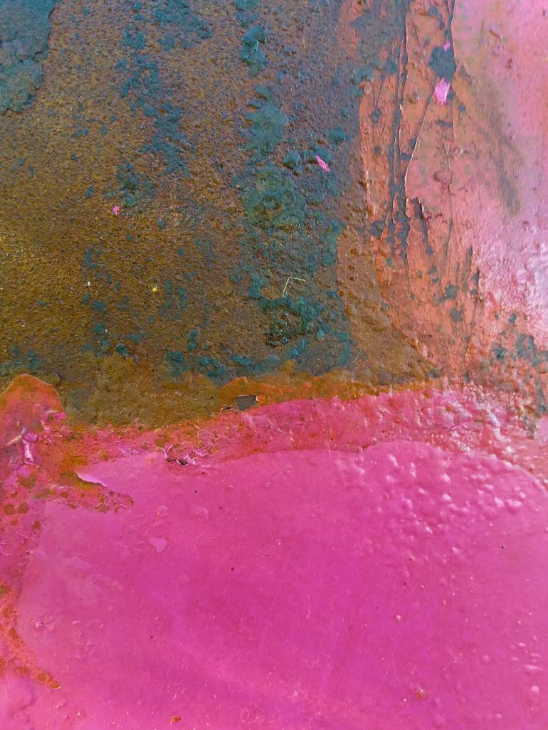 pink iron Painting by Gabriele Bastianelli