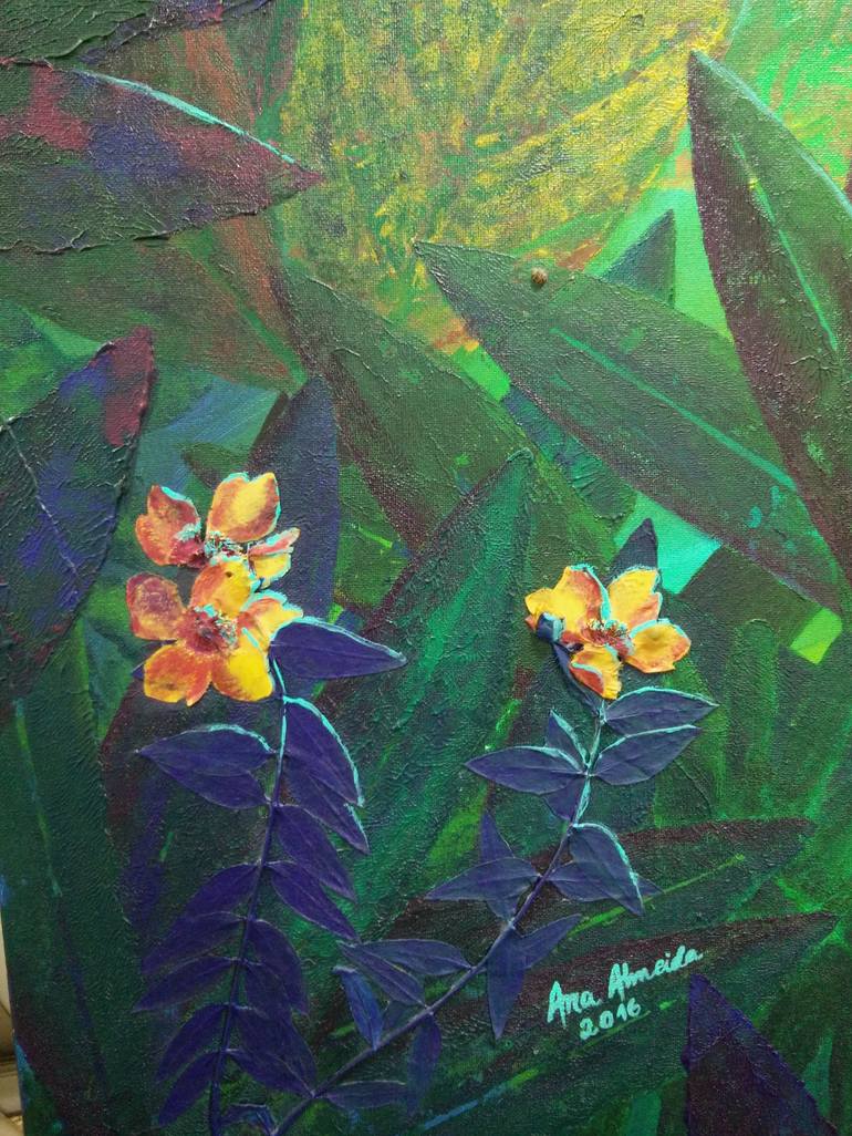 Original Fine Art Nature Painting by Ana Almeida