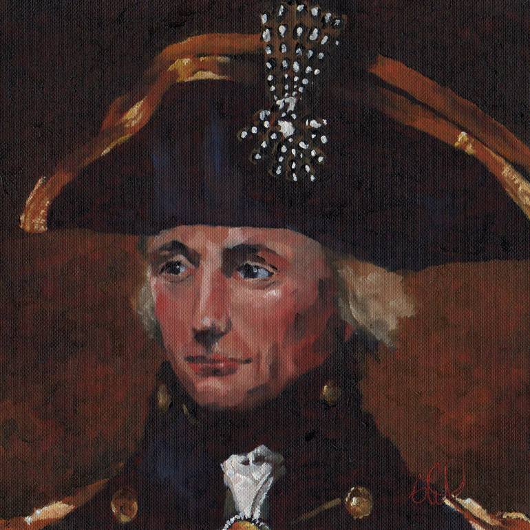 Admiral Lord Nelson Painting by Simon Canacott | Saatchi Art