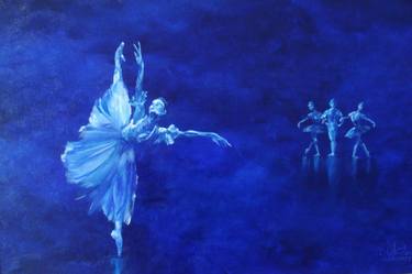 Print of Impressionism Performing Arts Paintings by Simon Canacott