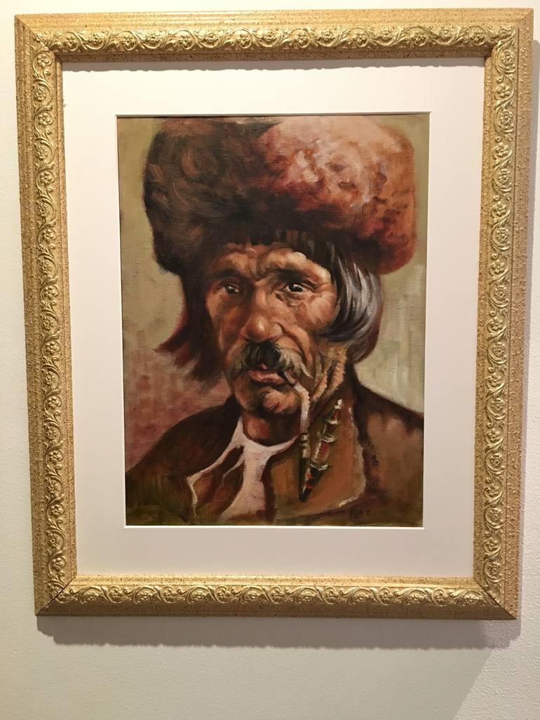 Original Portrait Painting by Yuriy Ivashkevych