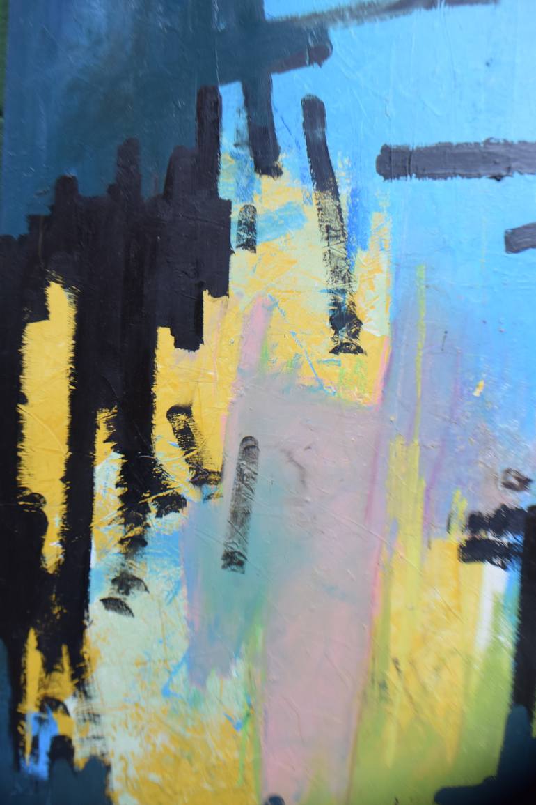 Original Abstract Expressionism Abstract Painting by Bridget O'rourke