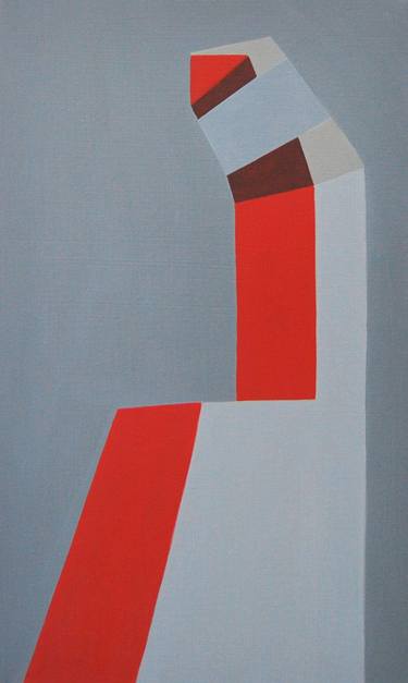 Original Abstract Geometric Paintings by Roberto Chessa