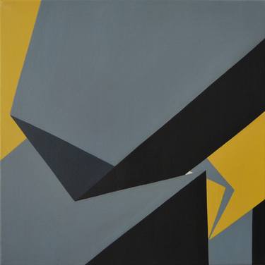 Original Abstract Geometric Paintings by Roberto Chessa