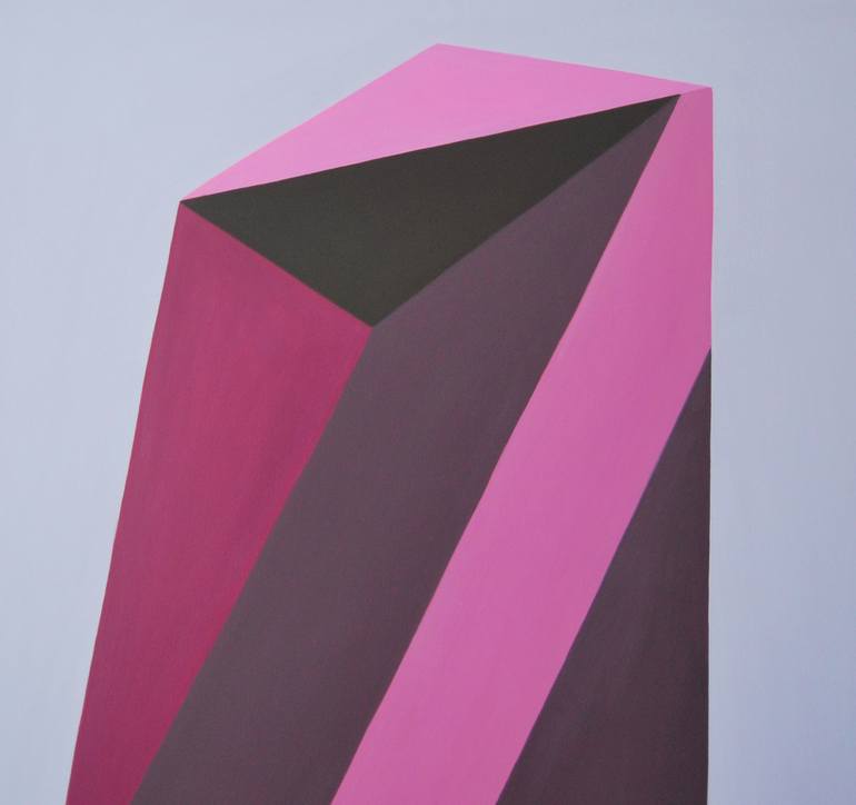 Original Geometric Painting by Roberto Chessa