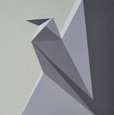 Original Abstract Geometric Paintings by Roberto Chessa