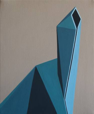 Original Fine Art Geometric Paintings by Roberto Chessa