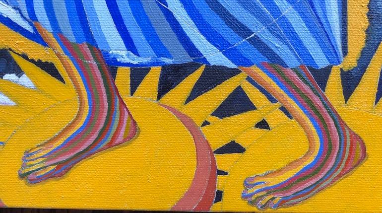 Original Contemporary People Painting by John Powell