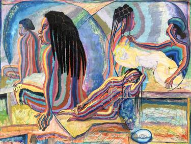 Print of Expressionism Women Paintings by John Powell