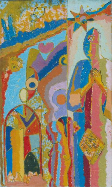 Print of Abstract Expressionism Religious Paintings by John Powell