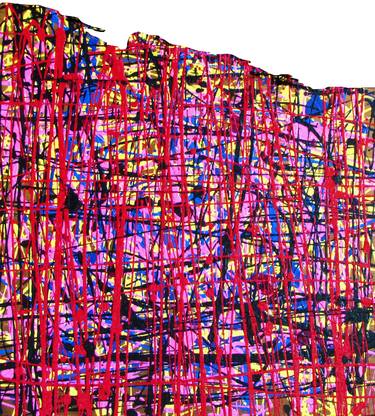 Original Abstract Expressionism Abstract Painting by Stephen Clements