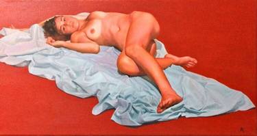 Original Nude Paintings by Azamat Kuliev