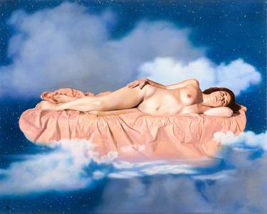 Print of Nude Paintings by Azamat Kuliev