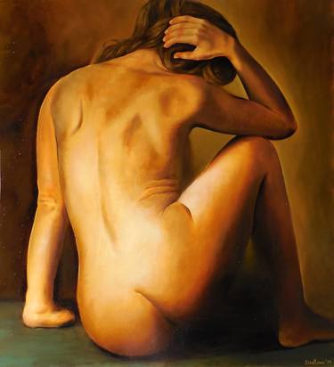 Print of Figurative Nude Paintings by Tatiana Siedlova