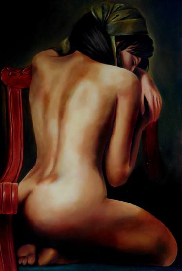 Original Portraiture Nude Paintings by Tatiana Siedlova