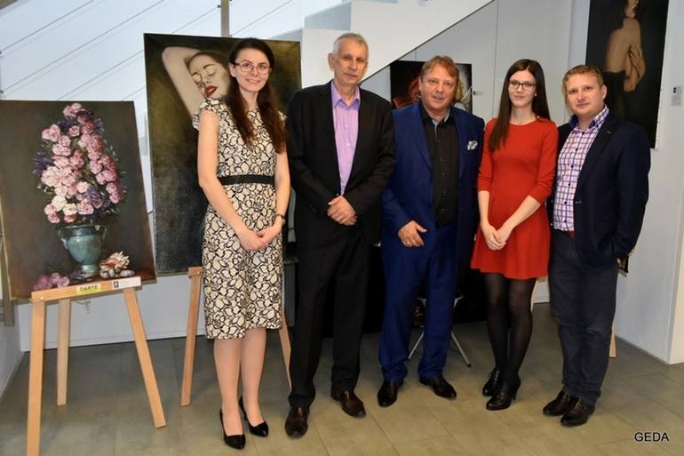 Original Abstract Love Painting by Tatiana Siedlova